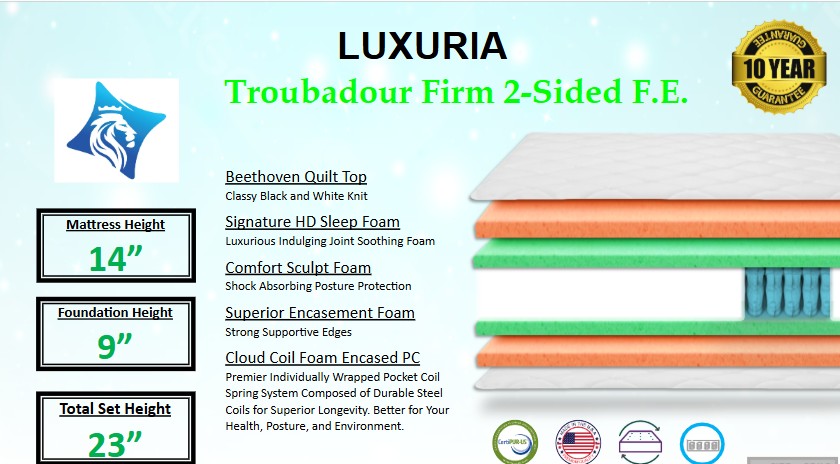 TROUBADOUR FIRM 14 INCH - DOUBLE-SIDED Image