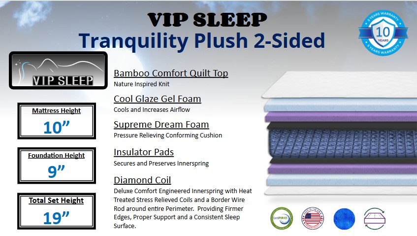 TRANQUILITY PLUSH 10 INCH - DOUBLE SIDED Image