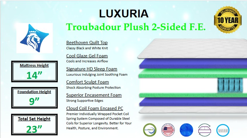 TROUBADOUR PLUSH 14 INCH - DOUBLE SIDED Image